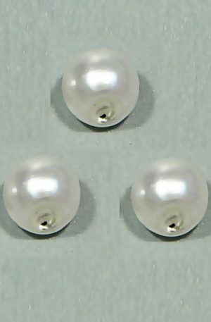 01-271-1 Ekrü tekla gyöngygomb 10mm