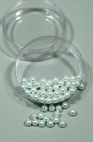 03-251 világos türkiz tekla gyöngy 6mm