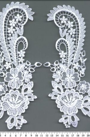 06-372 Légcsipke fehér (légcsipke motivum 9916)