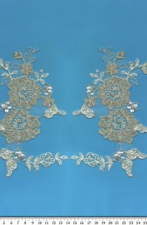 06-946 Tüll alapú pezsgő páros csipke