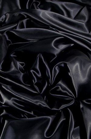 15-047 Fekete szatén 150cm