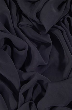 15-162 Fekete muszlin 150cm