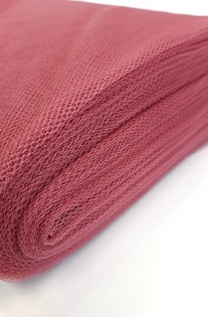 15-198 Mályva dekor tüll 130cm