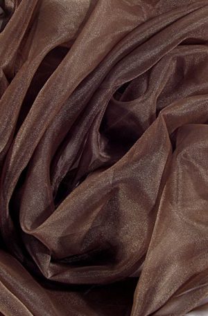15-238 Barna organza 150cm