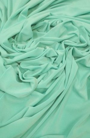 15-26 Világos türkizzöld elasztikus póló anyag