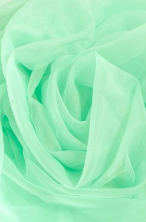 15-273 Türkiz zöld opál organza 150cm