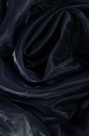 15-369 Sötétkék opál organza 150cm