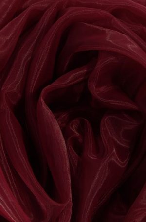 15-373 Bordó opál organza 150cm