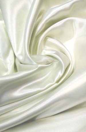 15-4 Halvány zöld kétoldalú szatén