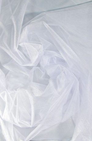15-476 Fehér matt fátyoltüll 300cm