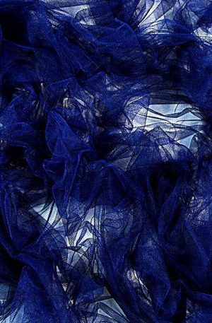 15-560 S.kék puha tüll 150cm