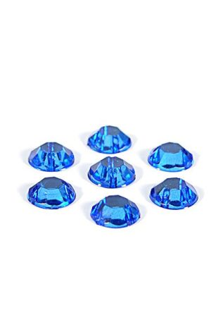 18-149 Kerek kék varrható akril kő 8 mm