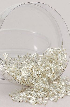 19-047 Ezüst csögyöngy 3mm