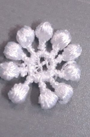 06-640  Virág -fehér