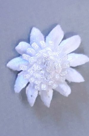 30-265 Szatén Virág - Fehér