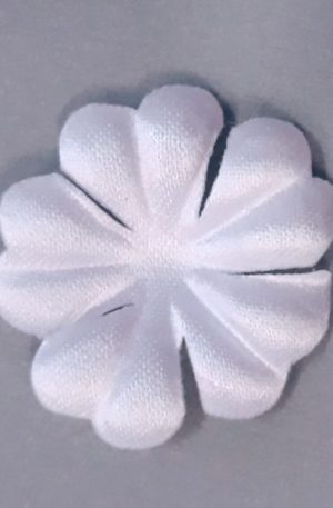 30-250 Szatén Virág - fehér