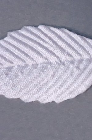 30-271 Csipke Levél - fehér