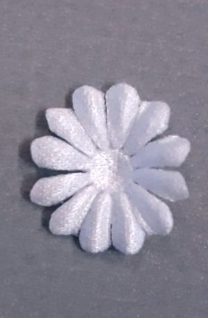 30-248 Szatén Virág - fehér