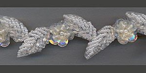 23-115 Fűzött gyöngy - krém