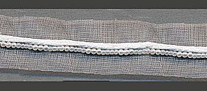 23-236 Fűzött gyöngy - fehér