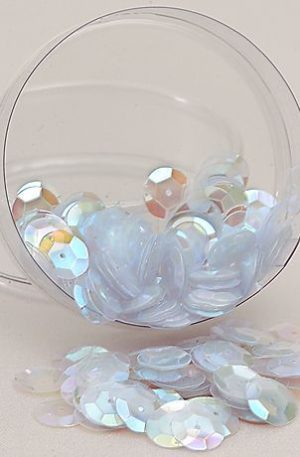 26-023 kék nagy flitter 10mm