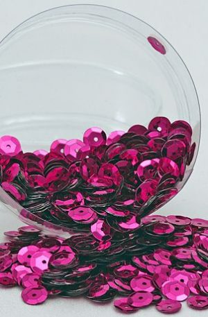 26-041 flitter ciklámen 6mm