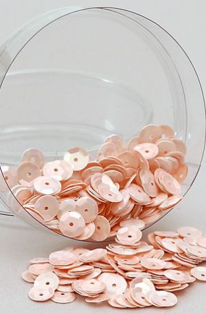 26-042 Flitter rózsaszin 6mm