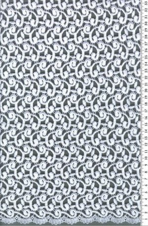 28-074 Légcsipkeanyag fehér