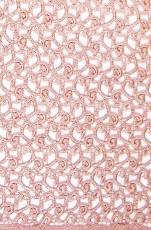 28-074-M Légcsipkeanyag mályva