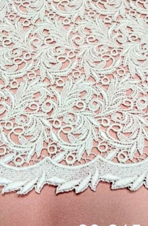 Fehér légcsipke anyag