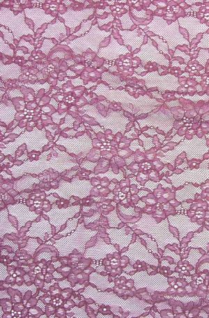 28-m-7 Bordó elasztikus csipkeanyag 130cm