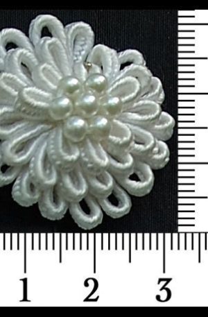 30-141 Krém zsinór virág