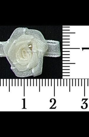 30-197 Organza rozetta - krém