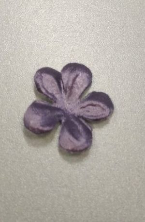 30-237 Szatén Virág szürkés lila