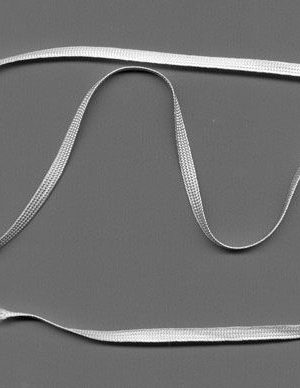 31-013 Fehér fényes zsinór