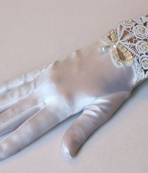 32-042 fehér kesztyű