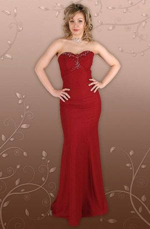 33-1257 Bordó Báli ruha