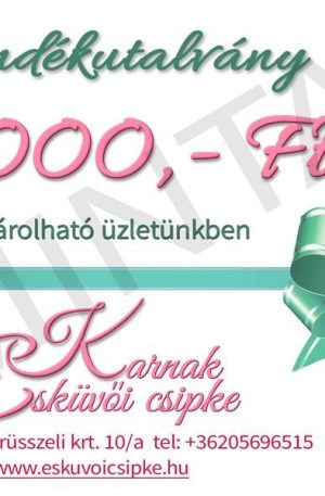 AJ-1 Ajándékutalvány 10000 Ft.