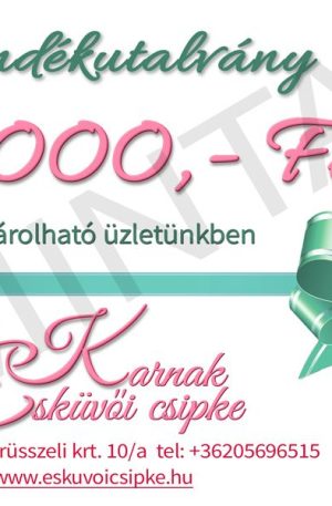 AJ-2 Ajándékutalvány 20000Ft.