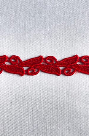 06-729-P piros légcsipke szegő 1,5cm