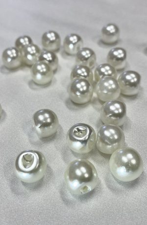 01-271-3 Krém tekla gyöngygomb 9mm