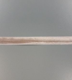 31-076-2 beige bársony szalag 1cm széles