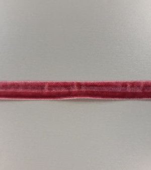 31-076-5 meggypiros bársony szalag 1cm széles