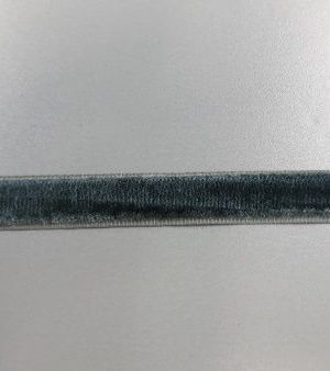 31-076-4 zöld bársony szalag 1cm széles zöld