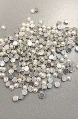 18-2 Törtfehér Felvasalható félgyöngy 100db