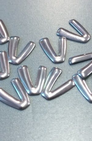 18-32 Ezüst színű felvasalható dísz 10db