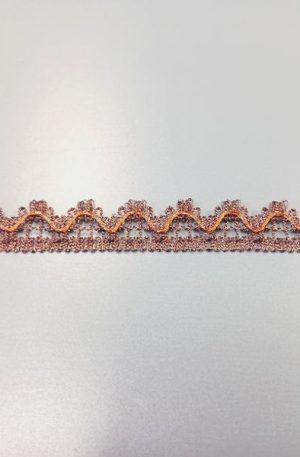 31-080-36 Réz színű díszítő szalag 1,8cm széles