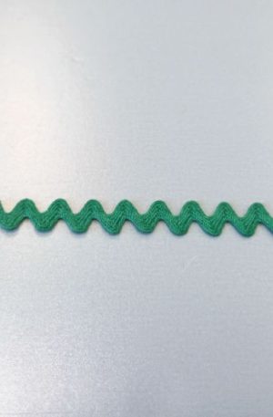 31-080-75 Zöld színű díszítő szalag 1cm széles
