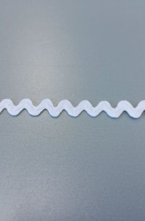 31-080-83 Fehér díszítő szalag 1cm széles