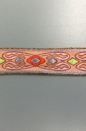 31-080-21 Színes neon mintás szalag 2,5cm széles